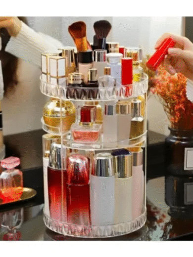 360 Rotating Cosmetic Organizer - Image 2